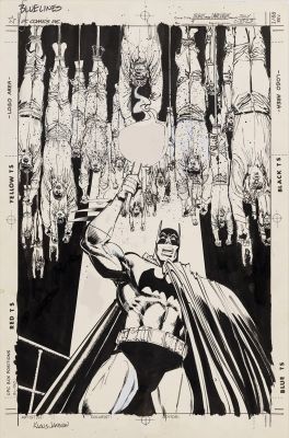 Klaus Janson | Batman: Legends of the Dark Knight #9 - Cover, DC Comics Penciler: Klaus Janson - Inker: Klaus Janson, 1990 | Philippe Labaune Gallery