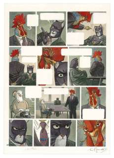 Juanjo Guarnido - BLACKSAD, ÂME ROUGE (T.3), DARGAUD 2005