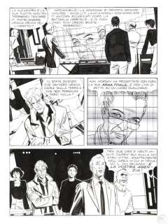 Roberto de Angelis - | Roberto De Angelis - 3x Tavola Originale - Nathan Never n. 160 "Sotto la maschera" - (2004) | Catawiki