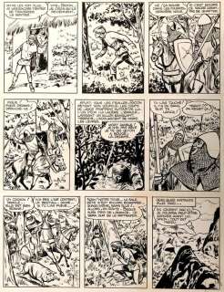 Sirius | Sirius - Planche originale - Les Timour T23 - L’Or du Gouffre - (1968) | Catawiki