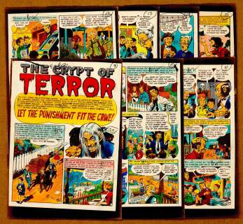 Davis - LET THE PUNISHMENT FIT THE CRIME?, VAULT OF HORROR #33, 7 Pg. SP (1953) | Russ Cochran