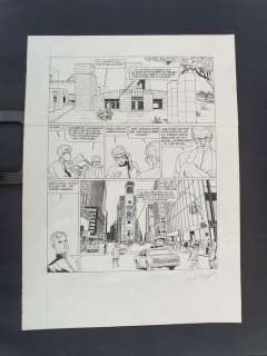 Renaud | Renaud - Planche originale - Jessica Blandy T23 - La Chambre 27 - (2004) | Catawiki