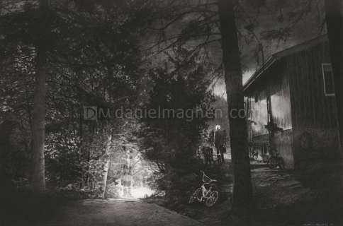 Romain Renard - Illustration originale pour pour l‘interlude Shadow on the moon - Chroniques de Melvile - Melvile