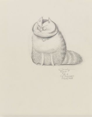 Carter Goodrich | Alley Cat II, 2019 | Philippe Labaune Gallery