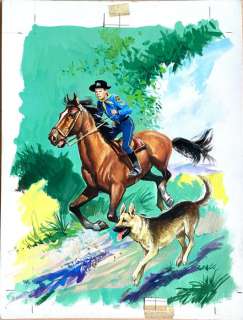 Original cover Rin Tin Tin | Catawiki