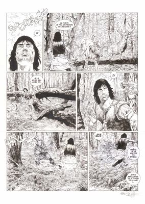 Christophe Bec | Thorgal, 2025 - La déesse d’ambre | Huberty Breyne Gallery