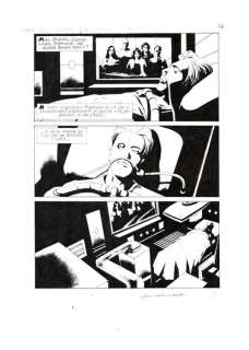 Corrado Roi - | Corrado Roi - Tavola Originale - Nathan Never Gigante n. 17 "I giorni della maschera" - (2014) | Catawiki