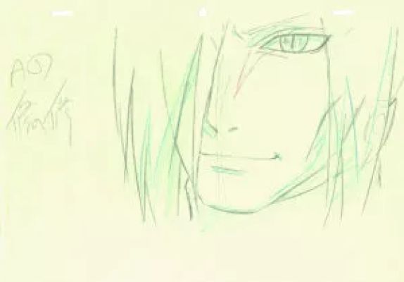 Kishimoto Masashi - Naruto | Correction genga – Orochimaru – Naruto Shippuden – 2367 | La Galerie de la Bande Dessinée