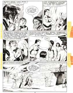 Gallieno Ferri - | Gallieno Ferri - Tavola Originale - Zagor n. 22 "L’avvoltoio" - (1967) | Catawiki