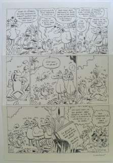 Cromheecke, Luc | Original page (p.6)  - L’ÃŽle Carrément Perdue 2  - (2014) | Catawiki