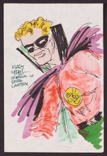 Green Lantern (Alan Scott) Sketch by Mart Nodell