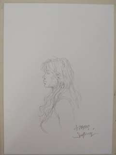 Paolo Eleuterio Serpieri | Druuna - Druuna anima portfolio con disegno originale - Cartonné - EO | Catawiki