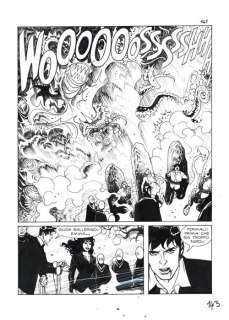 Nicola Mari - - Nicola Mari - Tavola Originale - Dylan Dog Speciale n. 23 "l‘angelo caduto" - (2009)