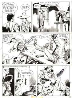 Guglielmo Letteri - | Guglielmo Letteri - 2x Tavola Originale - Tex n. 112 "La rete si chiude" - (1970) | Catawiki