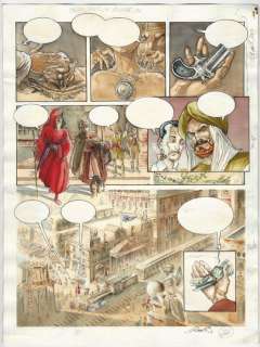 Sergio Tisselli | Sergio Tisselli - tavola originale "Kim Romanzo Indiano" - (2003) | Catawiki