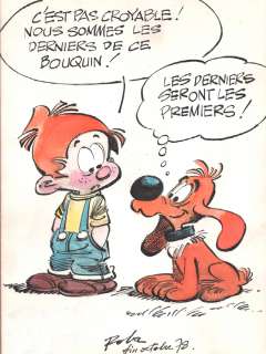 Roba | Boule et Bill, illustration Ã  l’encre de Chin… | Millon