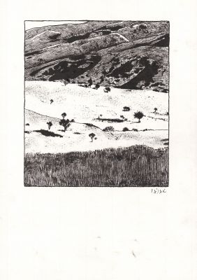 Frédéric Pajak | Sans titre, 14 - Encre de Chine, plume et pinceau sur papier | Huberty Breyne Gallery