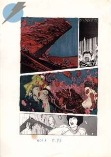 Steve Oliff - *katsuhiro otomo akira color guide* issue akira vol. 1 page 97