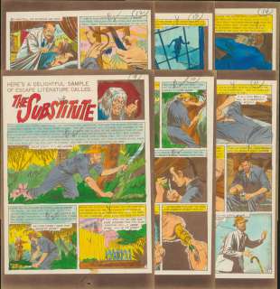 Kamen - THE SUBSTITUTE, TALES FROM THE CRYPT #45, EC (1954-55) | Russ Cochran