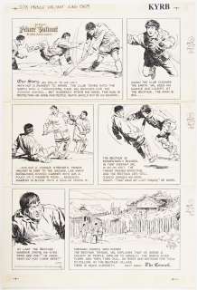 John Cullen Murphy ’’Prince Valiant’’ Sunday Comic Strip Original Artwork -- #2779 Dated 13 May 1990 | Nate Sanders