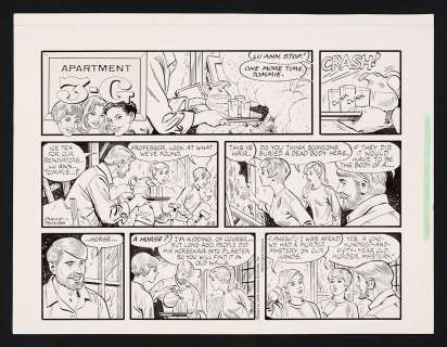Original Art for the Apartment 3-G Comic Strip (8/8/04 and 10/28/07) by Frank Bolle | mycomicshop.com