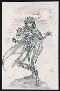 Night Girl Sketch by Chris Williams | mycomicshop.com