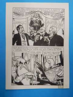 Paolo Piffarerio - | Paolo Piffarerio - 2x Tavole Originali - Alan Ford n. 119 "Fauci" Superciuk - (1979) | Catawiki