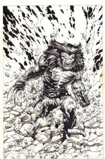 Jay Leisten, Steve McNiven - return of wolverine #1 variant cover - age of apocalypse costume - 2018 signed