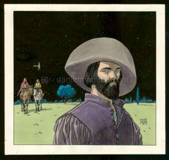 André Juillard - Couverture originale - La Part du Diable - Les 7 Vies de l‘Épervier