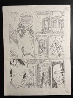 Warnauts & Raives | Warnauts & Raives - Planche originale crayonnée - Les suites Vénitiennes - (1996) | Catawiki