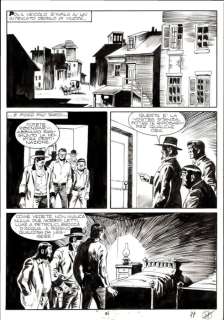 Franco Donatelli - | Franco Donatelli - 5x Tavola Originale - Zagor n. 208 "Gli aguzzini" - (1982) | Catawiki