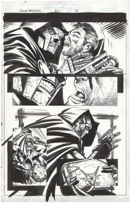 Leonardo Manco | Doom Returns #2 p13 (Dr. Doom kills Reed!) | Nostalgic Investments