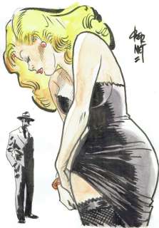 Jordi Bernet | Bionda con Torpedo - J. Bernet - original artwork - Page volante - Exemplaire unique | Catawiki