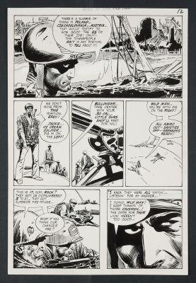 Joe Kubert | Original Art from Our Army at War #220 (1970) Page 10 Pencils and Inks by Joe Kubert | mycomicshop.com