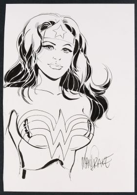 Tom Mandrake | Wonder Woman Sketch | mycomicshop.com