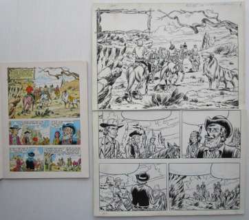 Jeff Broeckx / Studio Vandersteen | Bessy 115 - Originele pagina (p.1) - De hagedisseneters - Openingsplaat - (1975) | Catawiki