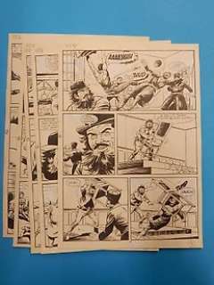 Franco Donatelli - | Franco Donatelli - 5x Tavola Originale - Zagor n. 126 "Agli ordini dello zar" - (1976) | Catawiki