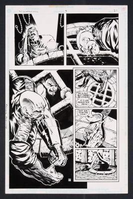 Greg Land, Mike Sellers | Original Art from Nightwing #3 (1995) Page 21 Pencils by Greg Land, Inks by Mike Sellers | mycomicshop.com