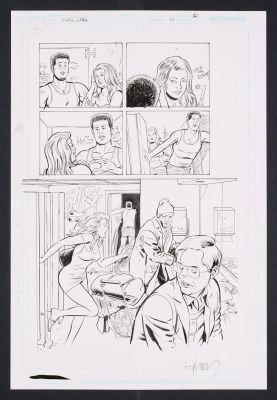 David Lapham | Original Art from Young Liars #10 (2009) Page 2 Pencils and Inks by David Lapham | mycomicshop.com