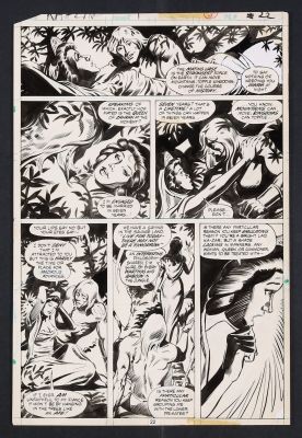 Brent Anderson, Carlos Garzon | Original Art from Ka-Zar the Savage #1 (1981) Page 22 Pencils by Brent Anderson, Inks by Carlos Garzon | mycomicshop.com