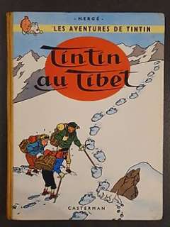 Hergé - Raisonnable / Bon État | Tintin T20 - Tintin au Tibet - TT - 89/100 - Avec Dédicace manuscrite de Hergé - (1960) | Catawiki