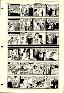 Gould - DICK TRACY, Daily Proofs (10/21~10/26/1957) | Russ Cochran