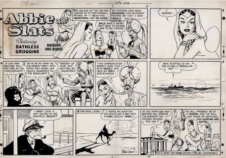 Raeburn Van Buren - abbie and slats 10/18/46 sunday