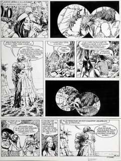 Vance | Bob Morane, planche n°22 Ã  l’encre de Chine de l… | Millon