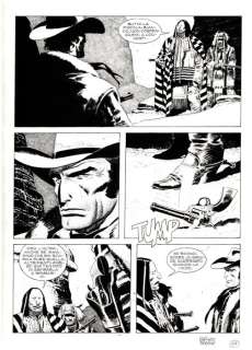 Enrique Breccia | Enrique Breccia - Tavola Originale - Tex Speciale n. 31 "Capitan Jack" - (2016) | Catawiki