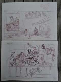 Cambré Charel | Cambré, Charel - Originele schetspagina (p.3) Amoras 4 - Lambik - (2014) | Catawiki