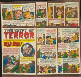 Davis - HEAD-ROOM!, THE HAUNT OF FEAR #24, EC (1954) | Russ Cochran