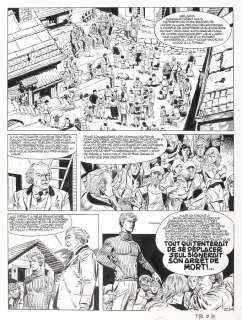 Paape | Luc Orient, planche n°34 Ã  l’encre de Chine … | Millon