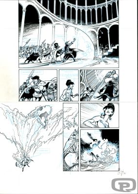 Olivier Vatine | Cixi Volume 2, Page 07 - Original Art by Olivier Vatine | Pulp’s Art