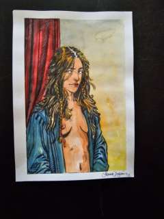 Mogavino Simona | Simona Mogavino - Dessin original - Érotique - Exemplaire unique - (2022) | Catawiki